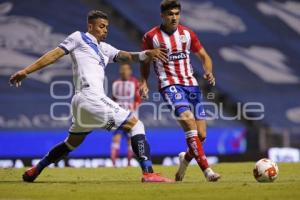 FÚTBOL . CLUB PUEBLA VS SAN LUIS