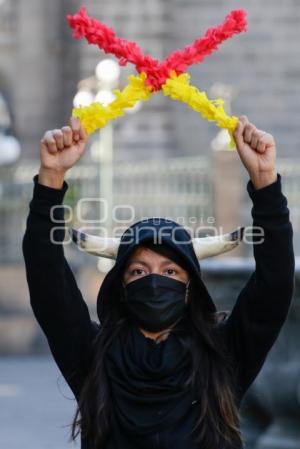 MANIFESTACIÓN . MOVIMIENTO ANIMALISTA