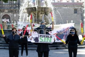 MANIFESTACIÓN . MOVIMIENTO ANIMALISTA