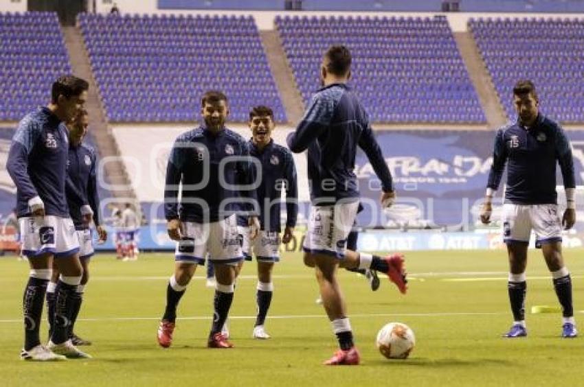 FÚTBOL . CLUB PUEBLA VS SAN LUIS