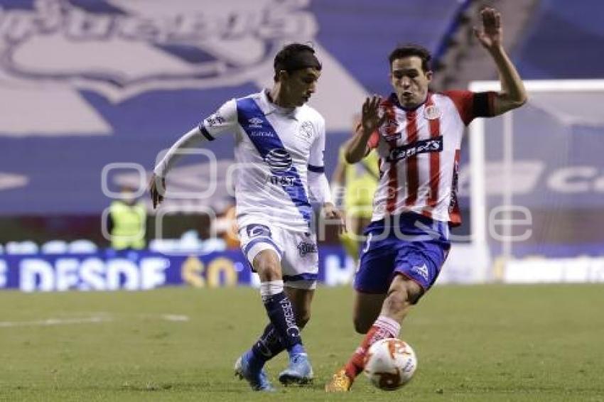 FÚTBOL . CLUB PUEBLA VS SAN LUIS