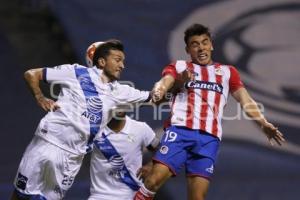 FÚTBOL . CLUB PUEBLA VS SAN LUIS