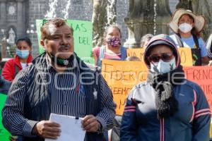 MANIFESTACIÓN COMERCIANTES AMBULANTES