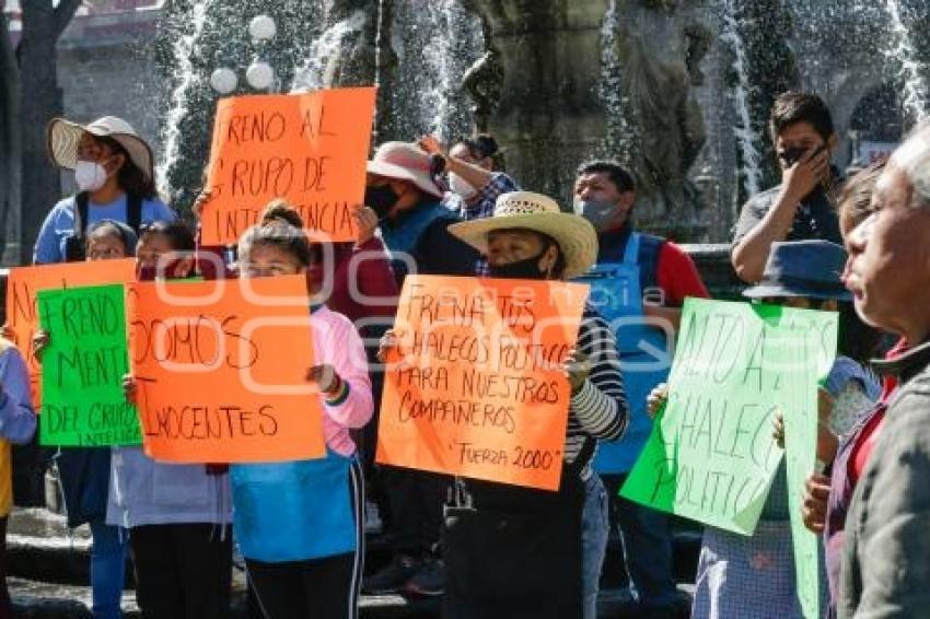 MANIFESTACIÓN COMERCIANTES AMBULANTES