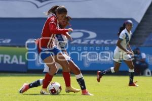 FÚTBOL FEMENIL . PUEBLA VS CHIVAS