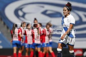 FÚTBOL FEMENIL . PUEBLA VS CHIVAS