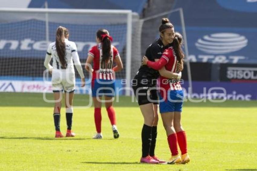 FÚTBOL FEMENIL . PUEBLA VS CHIVAS