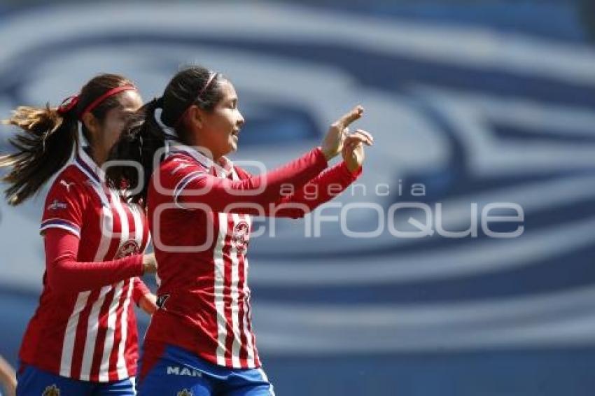 FÚTBOL FEMENIL . PUEBLA VS CHIVAS