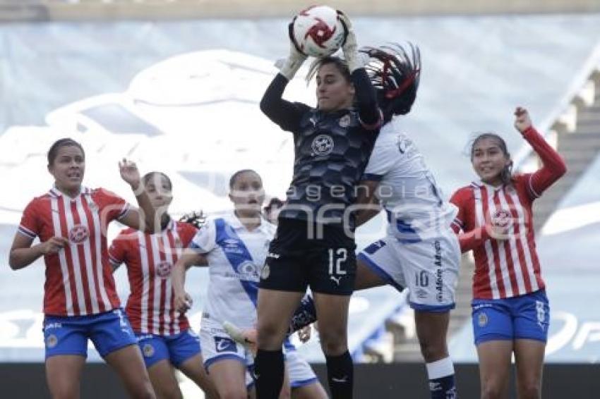 FÚTBOL FEMENIL . PUEBLA VS CHIVAS