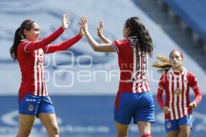 FÚTBOL FEMENIL . PUEBLA VS CHIVAS