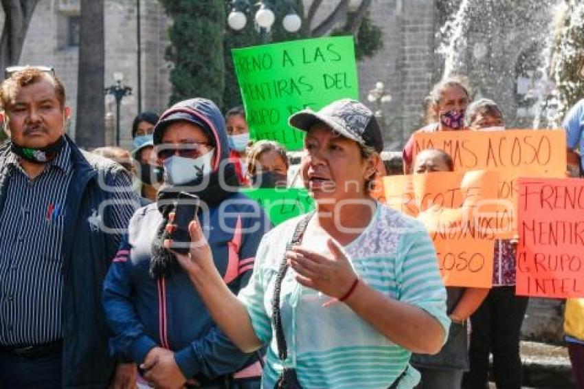 MANIFESTACIÓN COMERCIANTES AMBULANTES