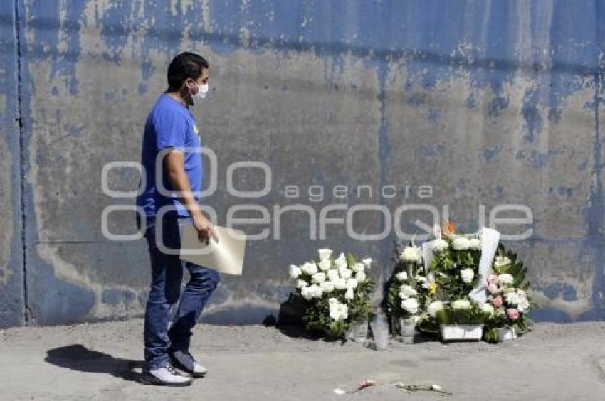 OFRENDA ACCIDENTE MUSTANG