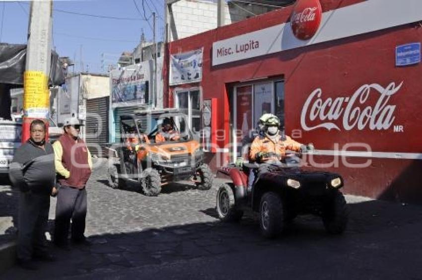 RESCATISTAS . SAN MIGUEL CANOA