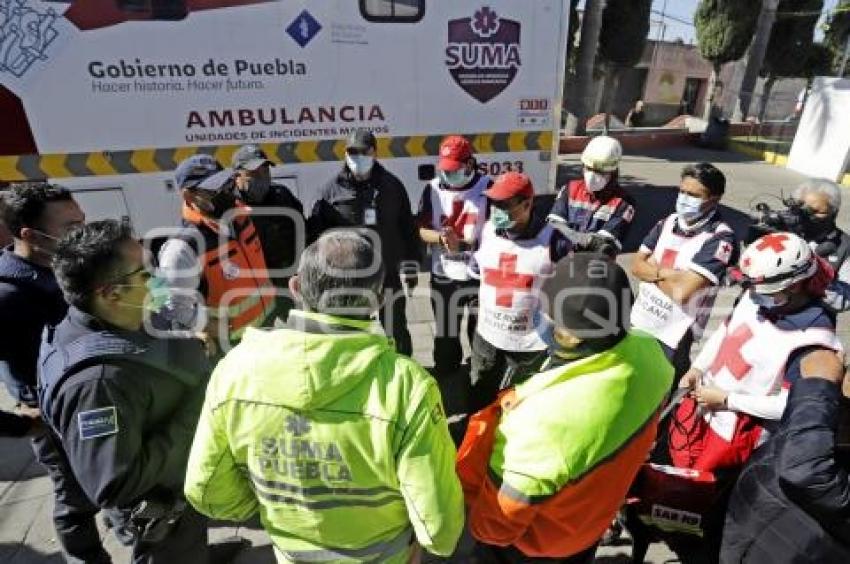 RESCATISTAS . SAN MIGUEL CANOA