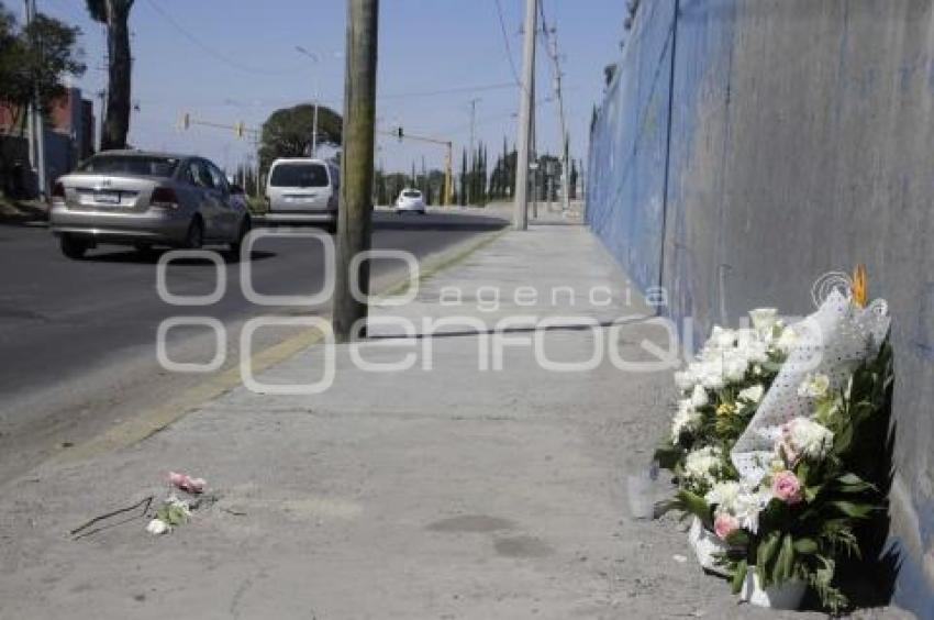 OFRENDA ACCIDENTE MUSTANG