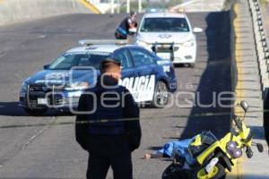 NOTA ROJA . MOTOCICLISTA XONACATEPEC