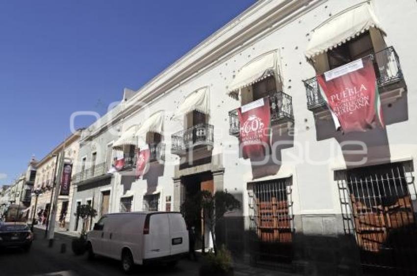 MUSEO REVOLUCIÓN MEXICANA . PENDONES