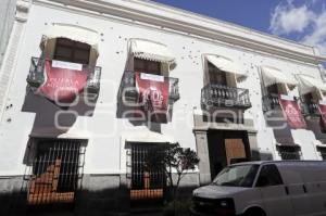 MUSEO REVOLUCIÓN MEXICANA . PENDONES