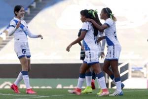 FÚTBOL FEMENIL . PUEBLA VS JUÁREZ