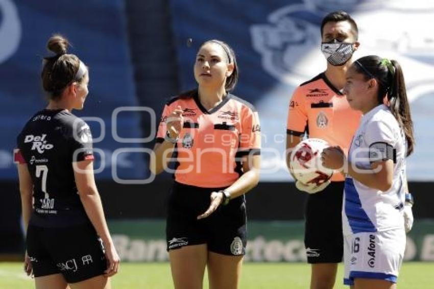 FÚTBOL FEMENIL . PUEBLA VS JUÁREZ