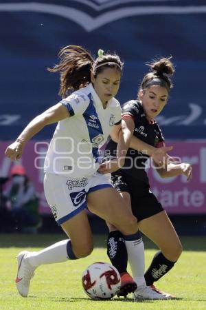 FÚTBOL FEMENIL . PUEBLA VS JUÁREZ