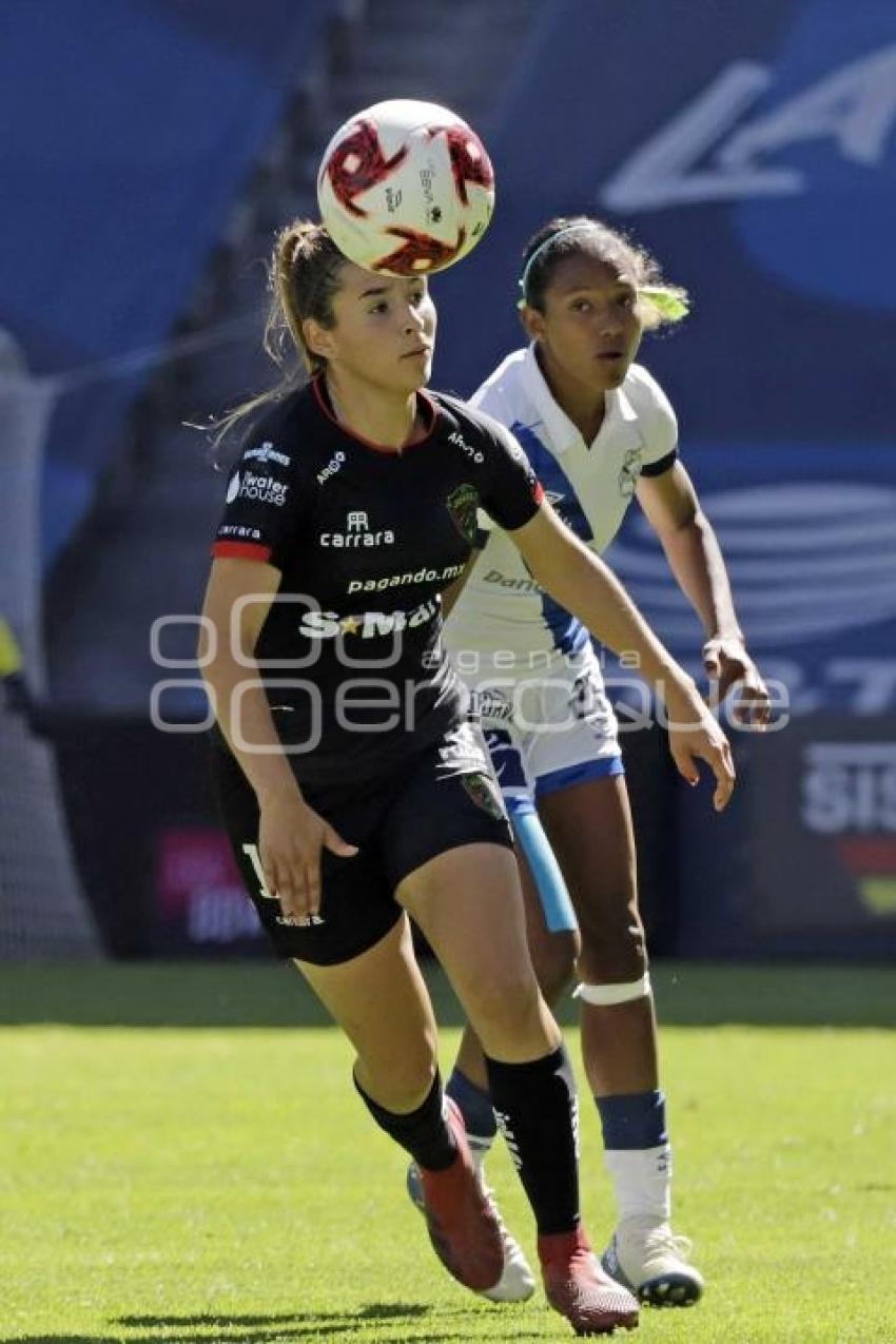 FÚTBOL FEMENIL . PUEBLA VS JUÁREZ