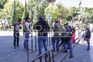 MANIFESTACIÓN . ANTORCHA CAMPESINA