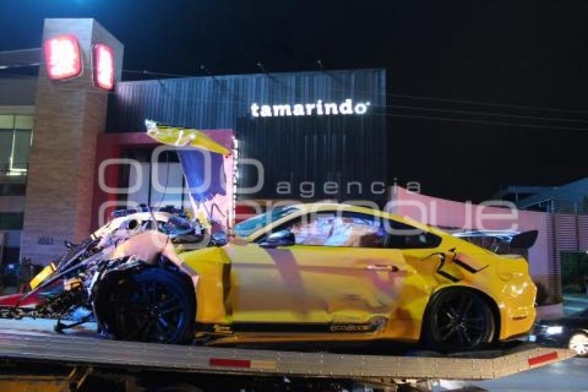 ACCIDENTE MUSTANG