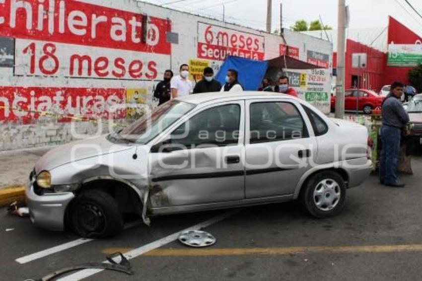 NOTA ROJA . ACCIDENTE VIAL