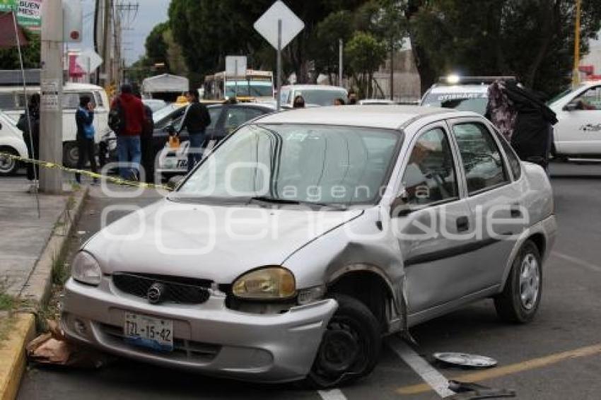 NOTA ROJA . ACCIDENTE VIAL