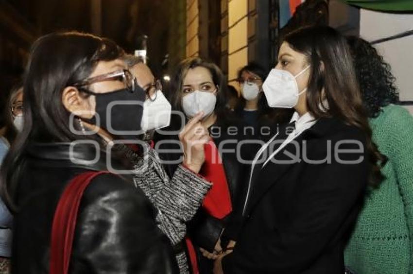 CONGRESO . MANIFESTACIÓN PRO ABORTO