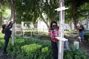 PROTESTA . MUJERES DESAPARECIDAS