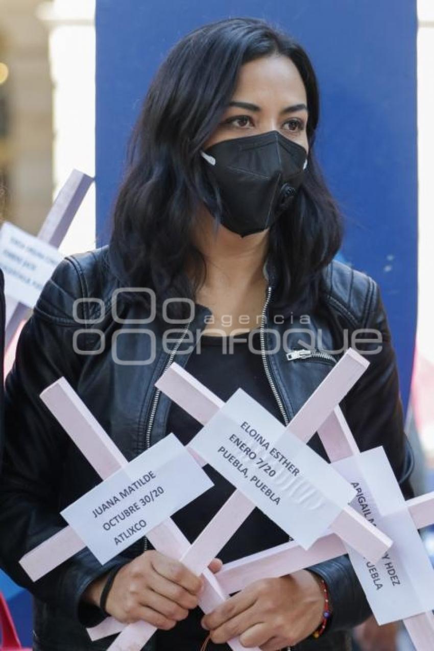 PROTESTA . MUJERES DESAPARECIDAS