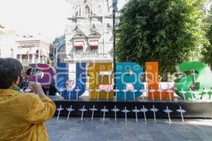 PROTESTA . MUJERES DESAPARECIDAS