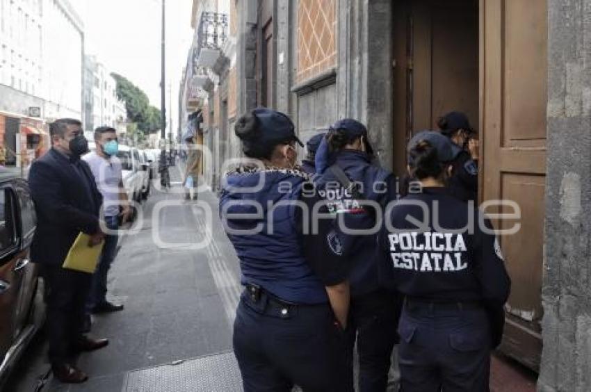 CONGRESO . INGRESO POLICÍAS