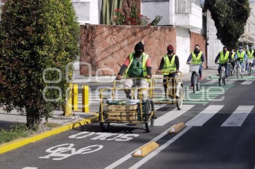 INAUGURACIÓN CICLOVÍA