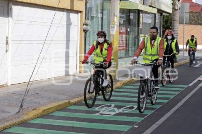 INAUGURACIÓN CICLOVÍA