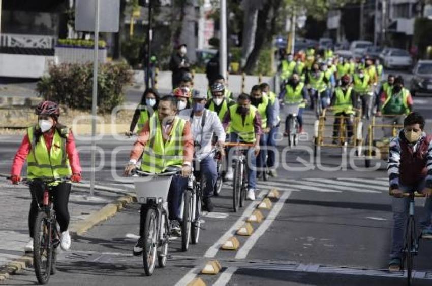 INAUGURACIÓN CICLOVÍA