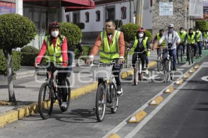 INAUGURACIÓN CICLOVÍA