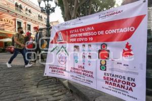 ZÓCALO . CIERRE TEMPORAL