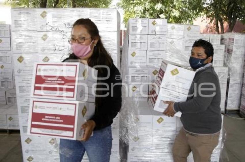 CHOLULA . APOYOS ALIMENTARIOS