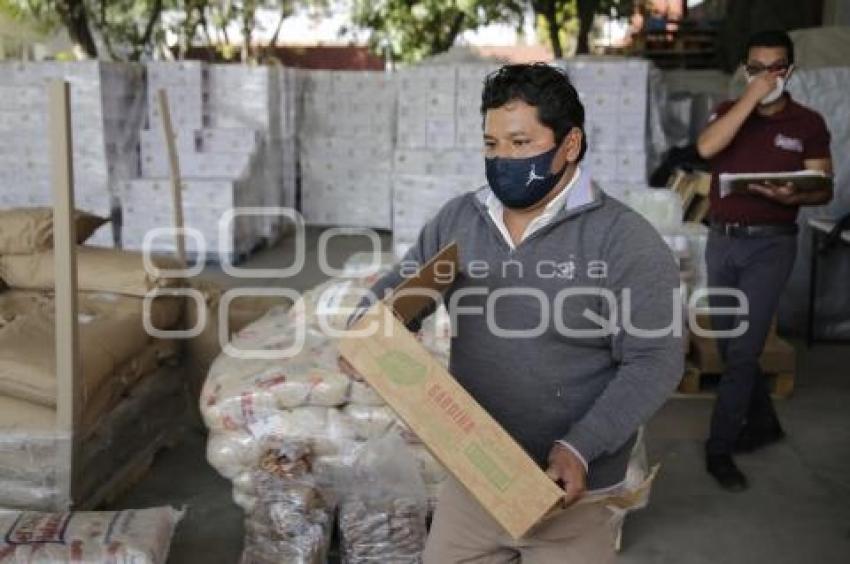 CHOLULA . APOYOS ALIMENTARIOS