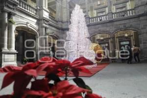 PALACIO MUNICIPAL . ADORNOS NAVIDEÑOS