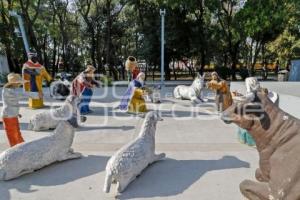 PARQUE JUÁREZ . NACIMIENTO GIGANTE