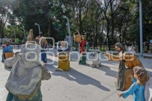 PARQUE JUÁREZ . NACIMIENTO GIGANTE