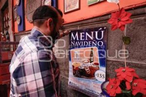 RESTAURANTES . CENA NAVIDEÑA