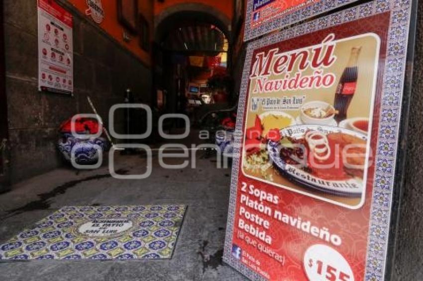 RESTAURANTES . CENA NAVIDEÑA