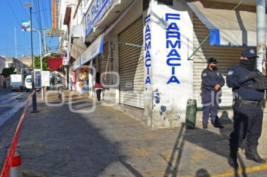 TEHUACÁN . OPERATIVO AMBULANTES