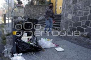 BASURA . AÑO NUEVO