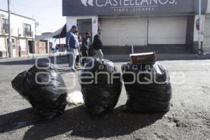 BASURA . AÑO NUEVO